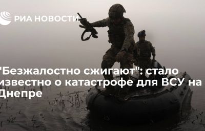 "Безжалостно сжигают": стало известно о катастрофе для ВСУ на Днепре