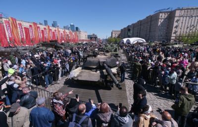 Выставка трофейной техники в Москве вызвала настоящий ажиотаж