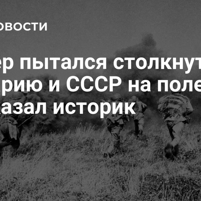 Гитлер пытался столкнуть Болгарию и СССР на поле боя, рассказал историк