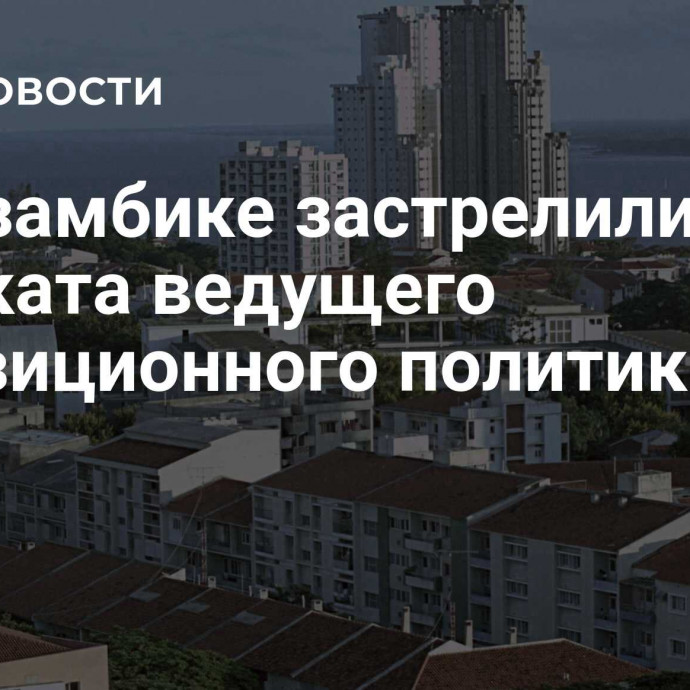 В Мозамбике застрелили адвоката ведущего оппозиционного политика