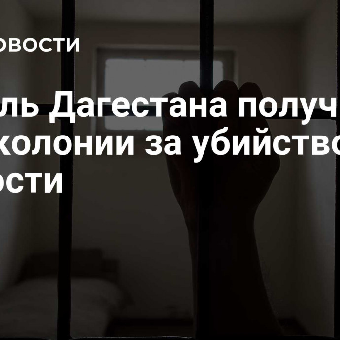 Житель Дагестана получил 6,5 года колонии за убийство из ревности