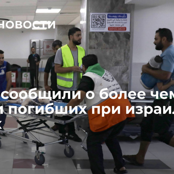 В Газе сообщили о более чем 11,5 тысячи погибших при израильских ударах