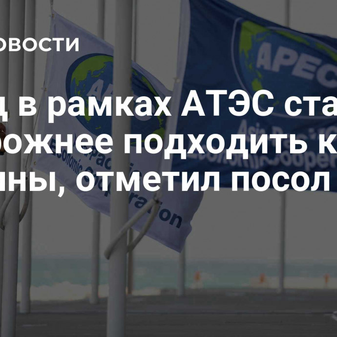 Запад в рамках АТЭС стал осторожнее подходить к теме Украины, отметил посол