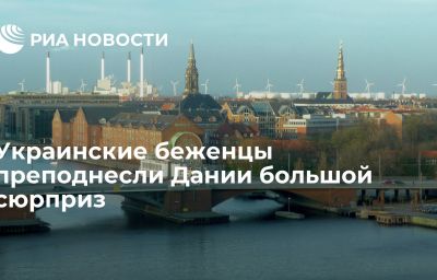 Украинские беженцы преподнесли Дании большой сюрприз