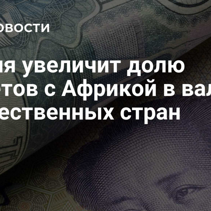 Россия увеличит долю расчетов с Африкой в валютах дружественных стран