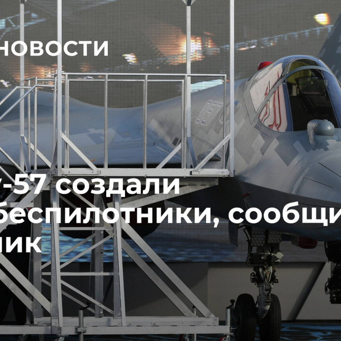 Для Су-57 создали мини-беспилотники, сообщил источник