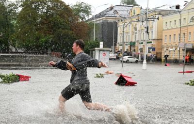 Дождь и ветер в Москве продлятся до вечера