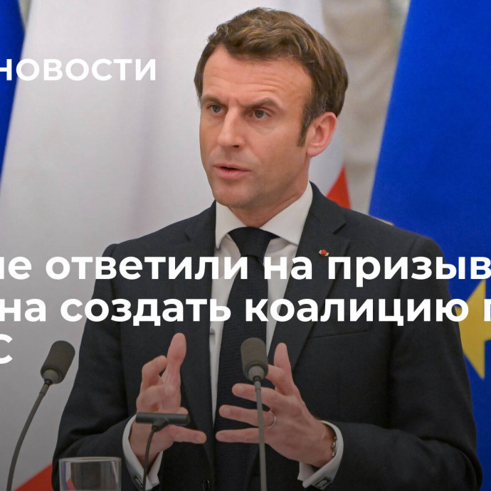 В Иране ответили на призыв Макрона создать коалицию против ХАМАС