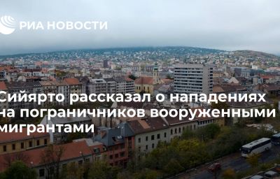 Сийярто рассказал о нападениях на пограничников вооруженными мигрантами