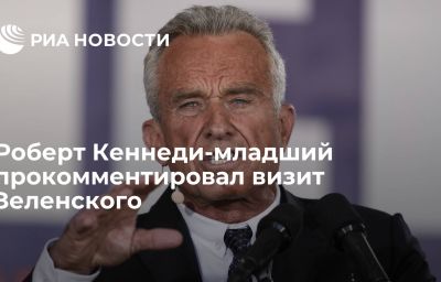 Роберт Кеннеди-младший прокомментировал визит Зеленского