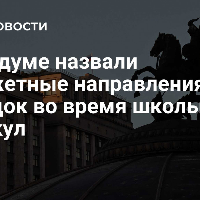 В Госдуме назвали бюджетные направления поездок во время школьных каникул