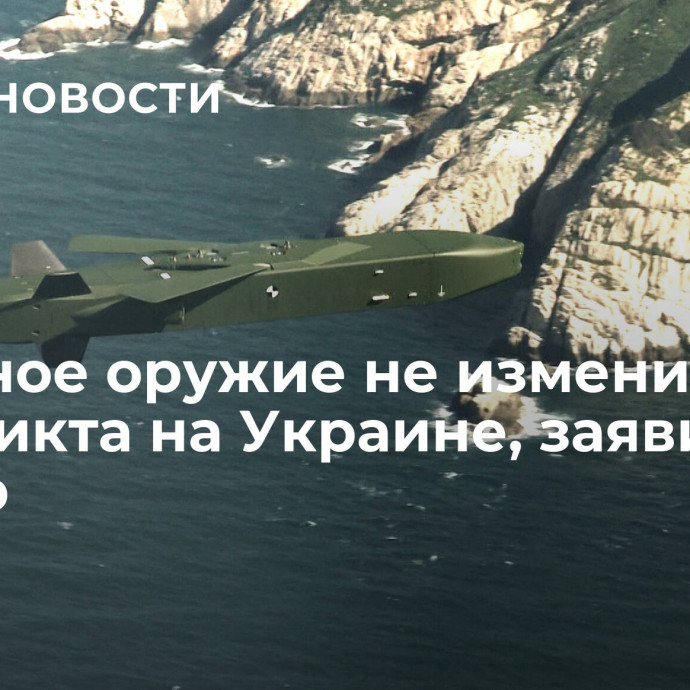 Западное оружие не изменит ход конфликта на Украине, заявил Риттер