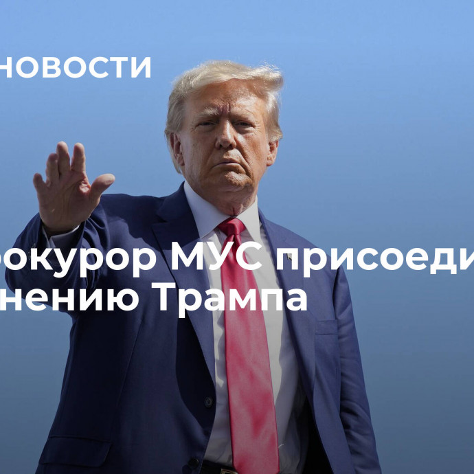 Экс-прокурор МУС присоединился к обвинению Трампа