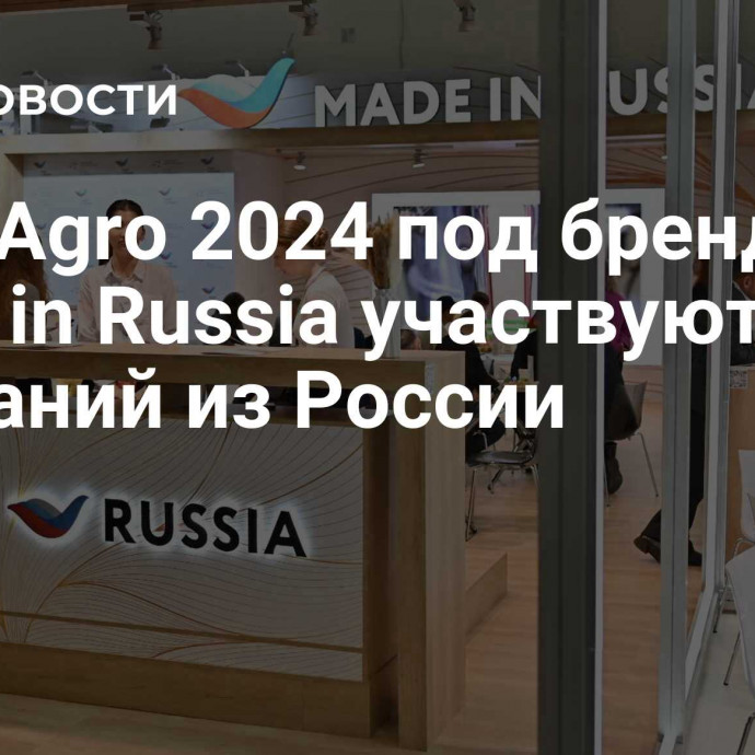 В KazAgro 2024 под брендом Made in Russia участвуют 15 компаний из России