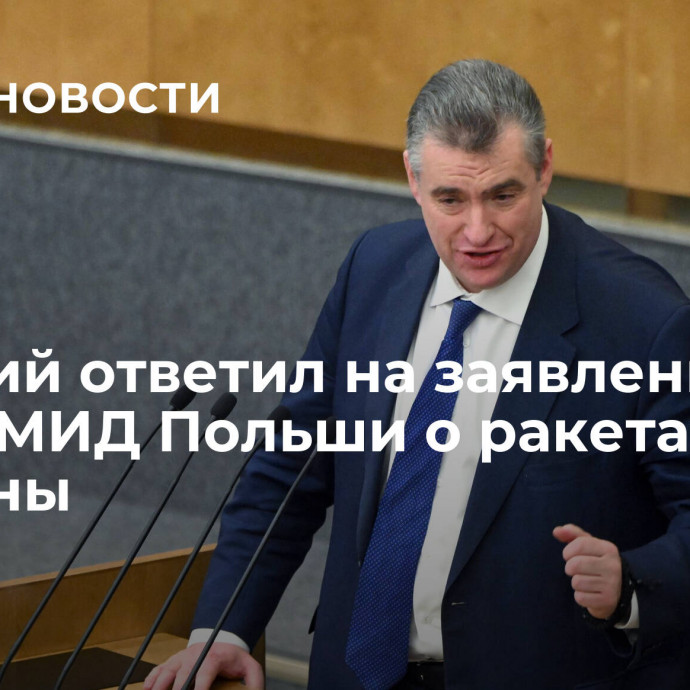 Слуцкий ответил на заявление главы МИД Польши о ракетах для Украины