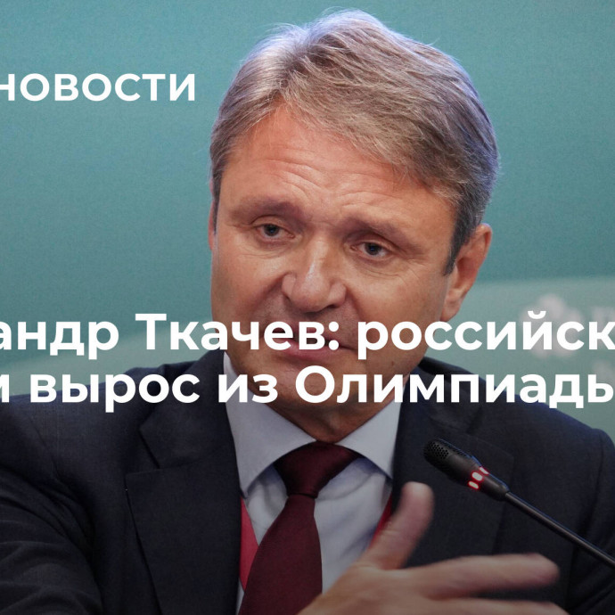 Александр Ткачев: российский туризм вырос из Олимпиады в Сочи