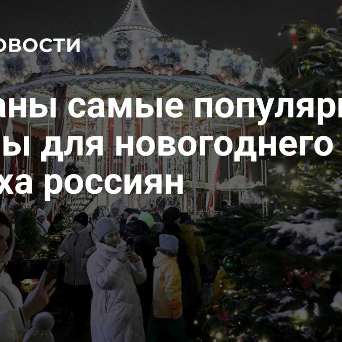 Названы самые популярные страны для новогоднего отдыха россиян