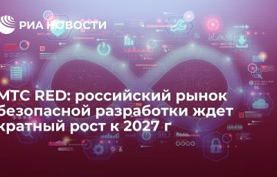 МТС RED: российский рынок безопасной разработки ждет кратный рост к 2027 г