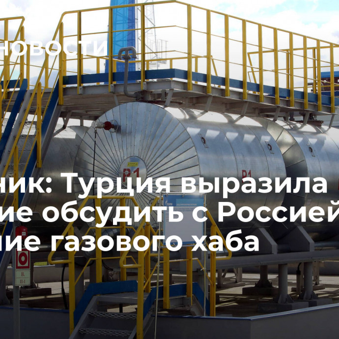 Источник: Турция выразила желание обсудить с Россией создание газового хаба