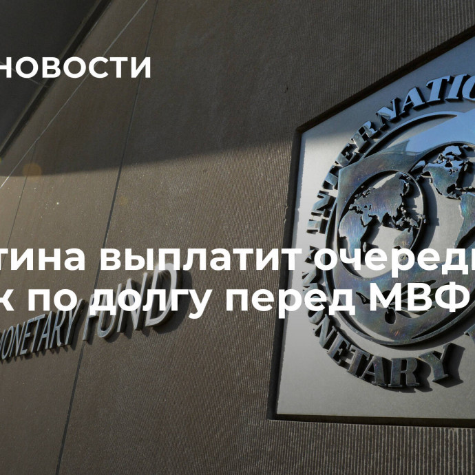 Аргентина выплатит очередной платеж по долгу перед МВФ