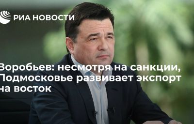 Воробьев: несмотря на санкции, Подмосковье развивает экспорт на восток