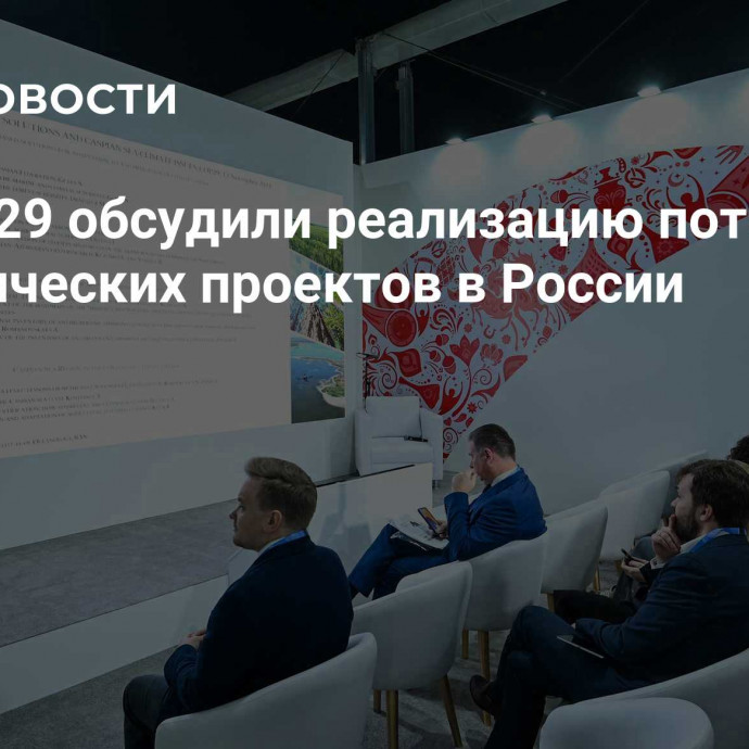 На COP 29 обсудили реализацию потенциала климатических проектов в России