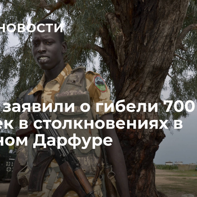 В ООН заявили о гибели 700 человек в столкновениях в Западном Дарфуре