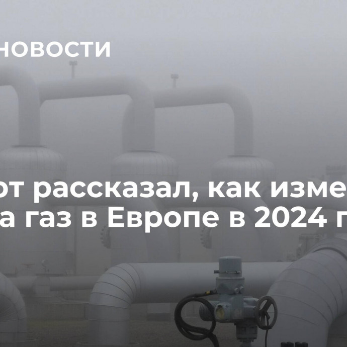 Эксперт рассказал, как изменится цена на газ в Европе в 2024 году