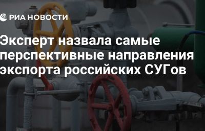 Эксперт назвала самые перспективные направления экспорта российских СУГов