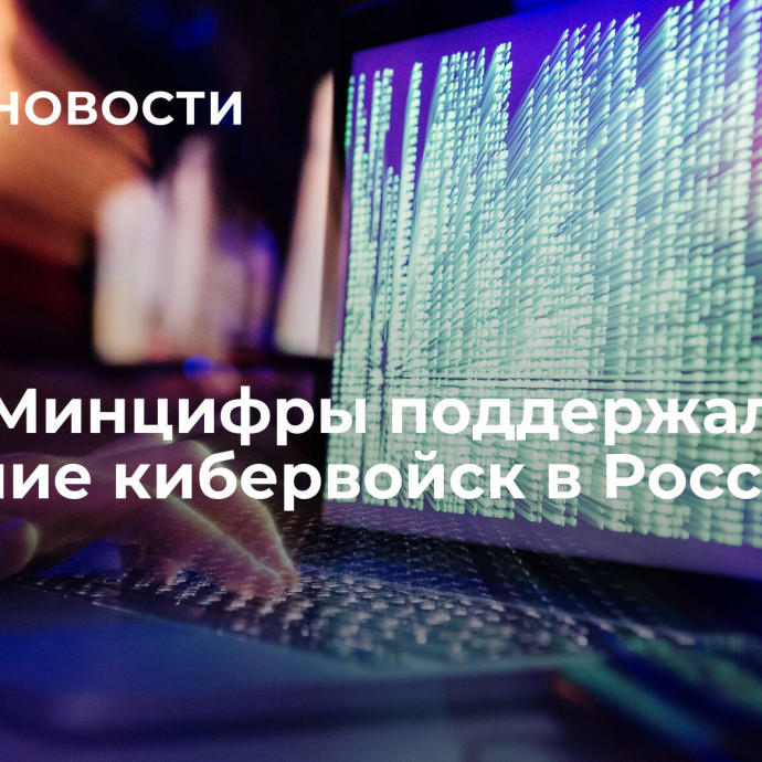 Глава Минцифры поддержал создание кибервойск в России