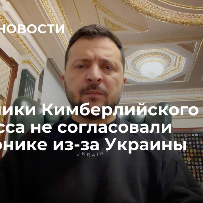 Участники Кимберлийского процесса не согласовали коммюнике из-за Украины