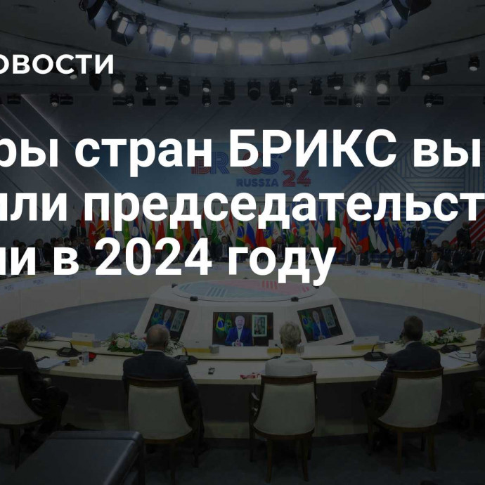 Лидеры стран БРИКС высоко оценили председательство России в 2024 году