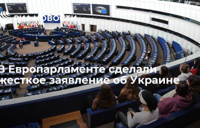 В Европарламенте сделали жесткое заявление об Украине