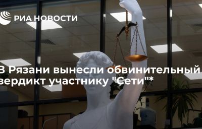 В Рязани вынесли обвинительный вердикт участнику "Сети"*