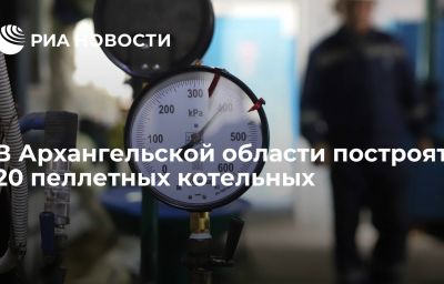 В Архангельской области построят 20 пеллетных котельных