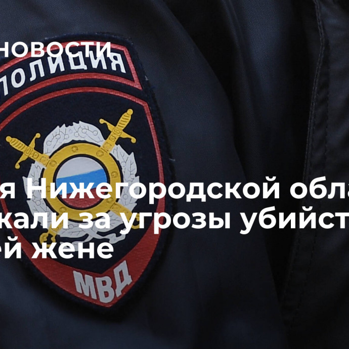 Жителя Нижегородской области задержали за угрозы убийством бывшей жене