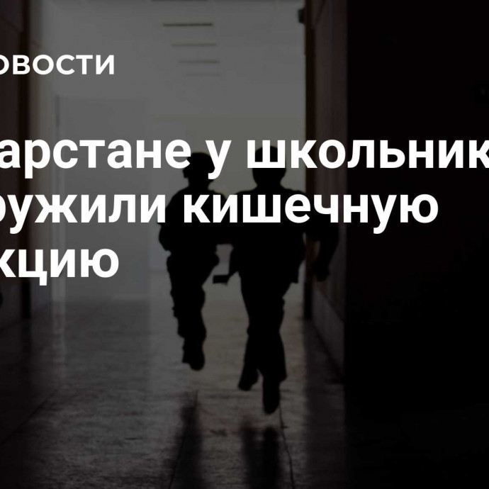 В Татарстане у школьников обнаружили кишечную инфекцию