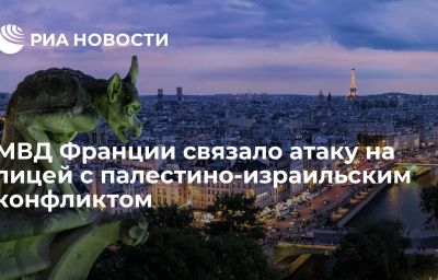 МВД Франции связало атаку на лицей с палестино-израильским конфликтом