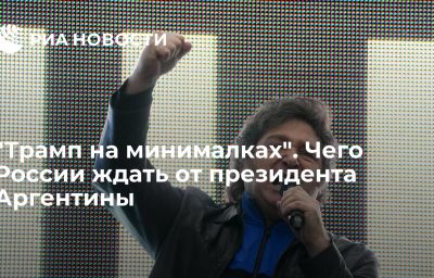 "Трамп на минималках". Чего России ждать от президента Аргентины