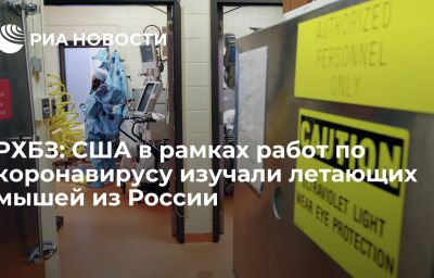 РХБЗ: США в рамках работ по коронавирусу изучали летающих мышей из России