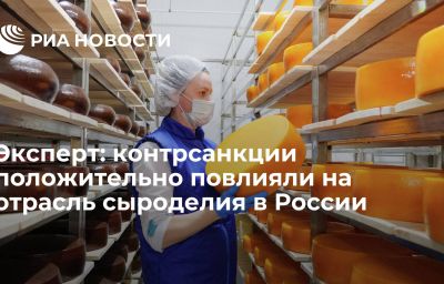 Эксперт: контрсанкции положительно повлияли на отрасль сыроделия в России