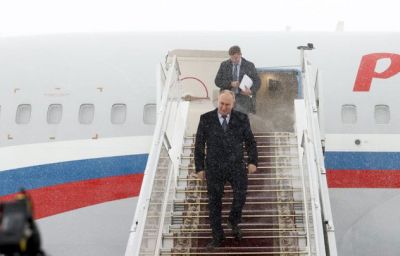 Путин прибыл в Минск