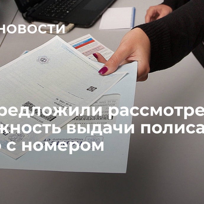 В ГД предложили рассмотреть возможность выдачи полиса ОМС только с номером