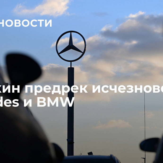 Орешкин предрек исчезновение Mercedes и BMW