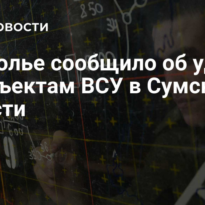 Подполье сообщило об ударах по объектам ВСУ в Сумской области