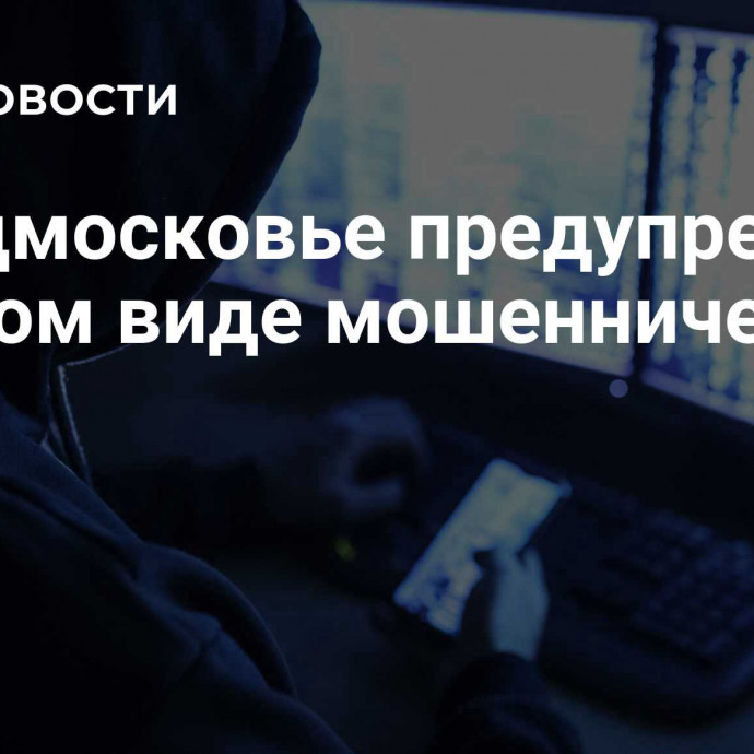 В Подмосковье предупредили о новом виде мошенничества