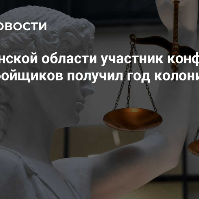 В Пензенской области участник конфликта дальнобойщиков получил год колонии