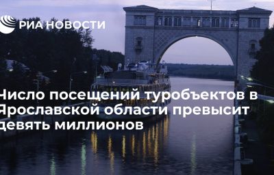 Число посещений туробъектов в Ярославской области превысит девять миллионов