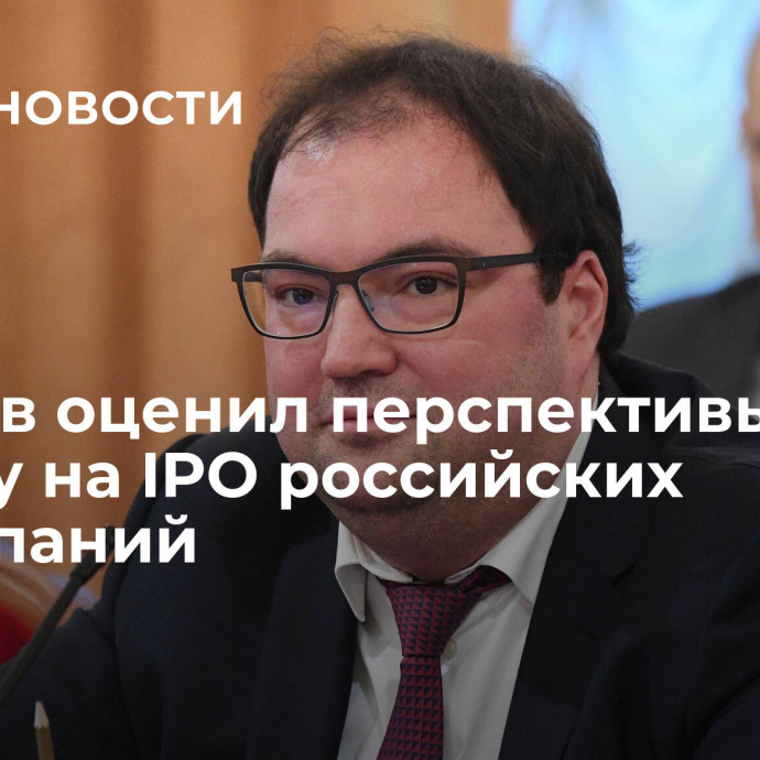 Шадаев оценил перспективы по выходу на IPO российских IT-компаний