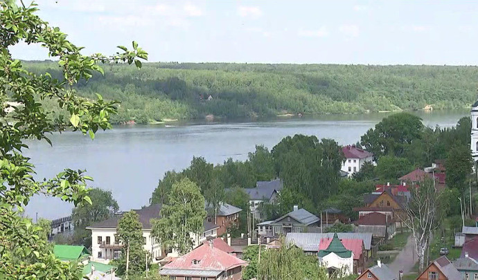 Плёс готовится к приему гостей